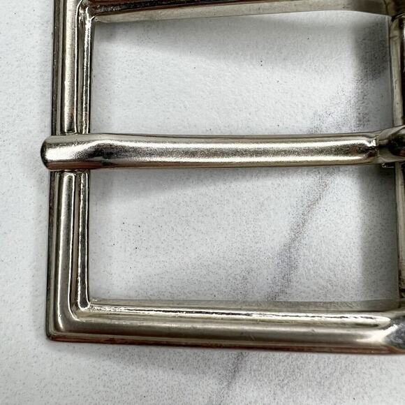 Silver Tone Simple Basic Belt Buckle - Picture 8 of 10